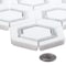 Andova Tiles Hexaco Straight Edge Natural Stone Mosaic Sheet Wall and Floor Tile SAM-ANDHEX420 - alternate 2